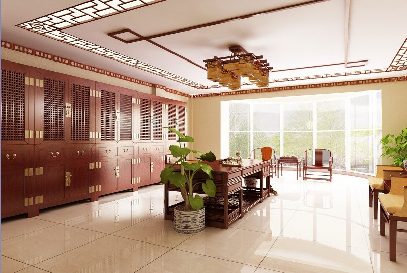 书房吊顶在设计上有什么风水讲究呢?